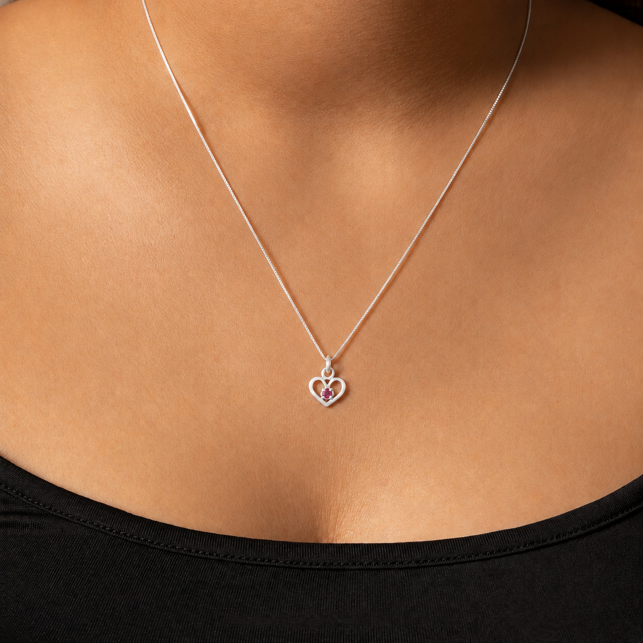 COLLAR CORAZON LATIDO