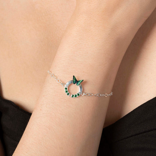 PULSERA HERRADURA MARIPOSA SIERRA NEVADA