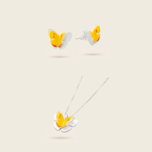 Set Mariposas Amarillas