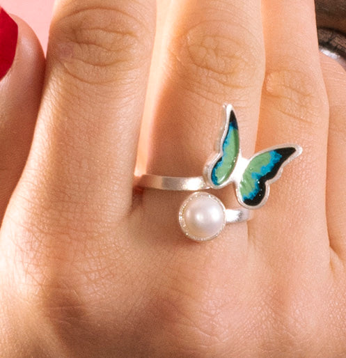 ANILLO MARIPOSA REINA ALEJANDRA