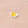 YELLOW BUTTERFLY NECKLACE