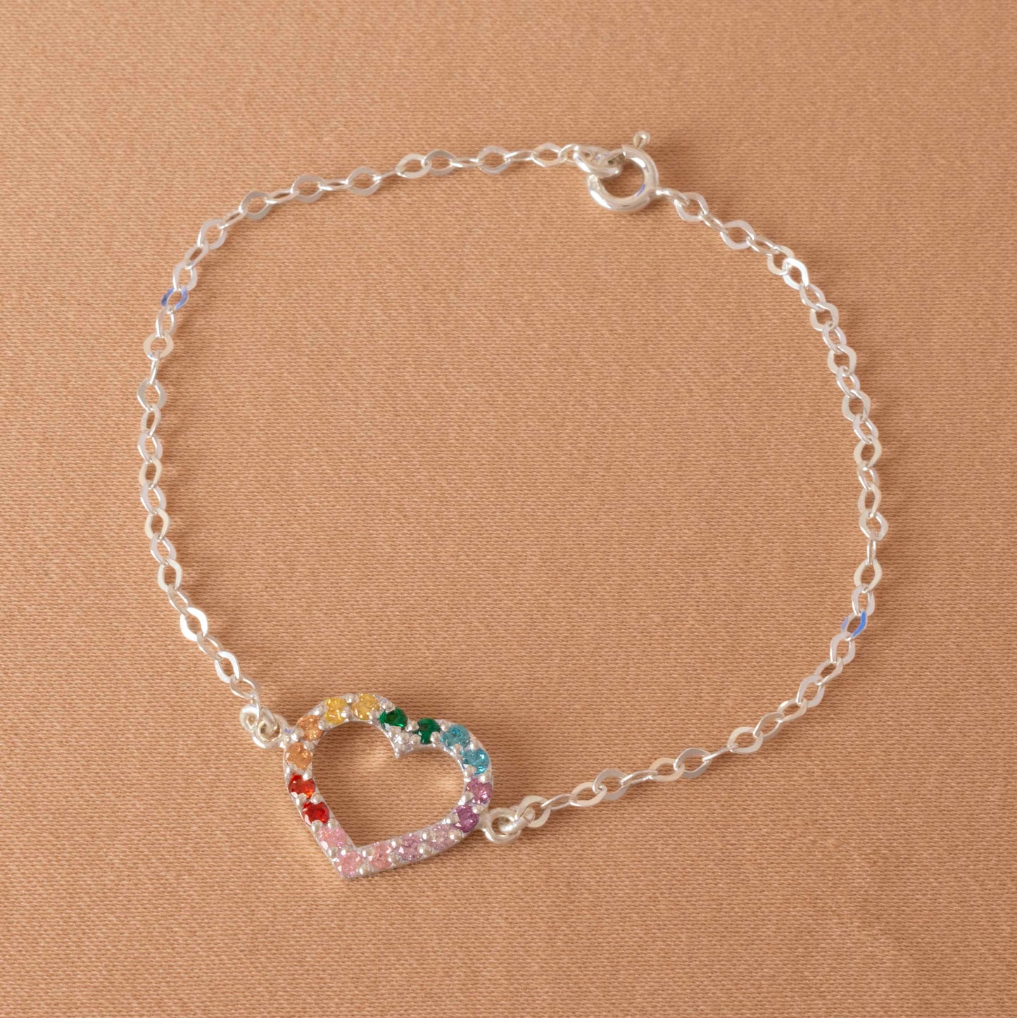 Pulsera Corazón Engaste