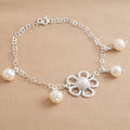 PULSERA FLOR FRESA SILVESTRE