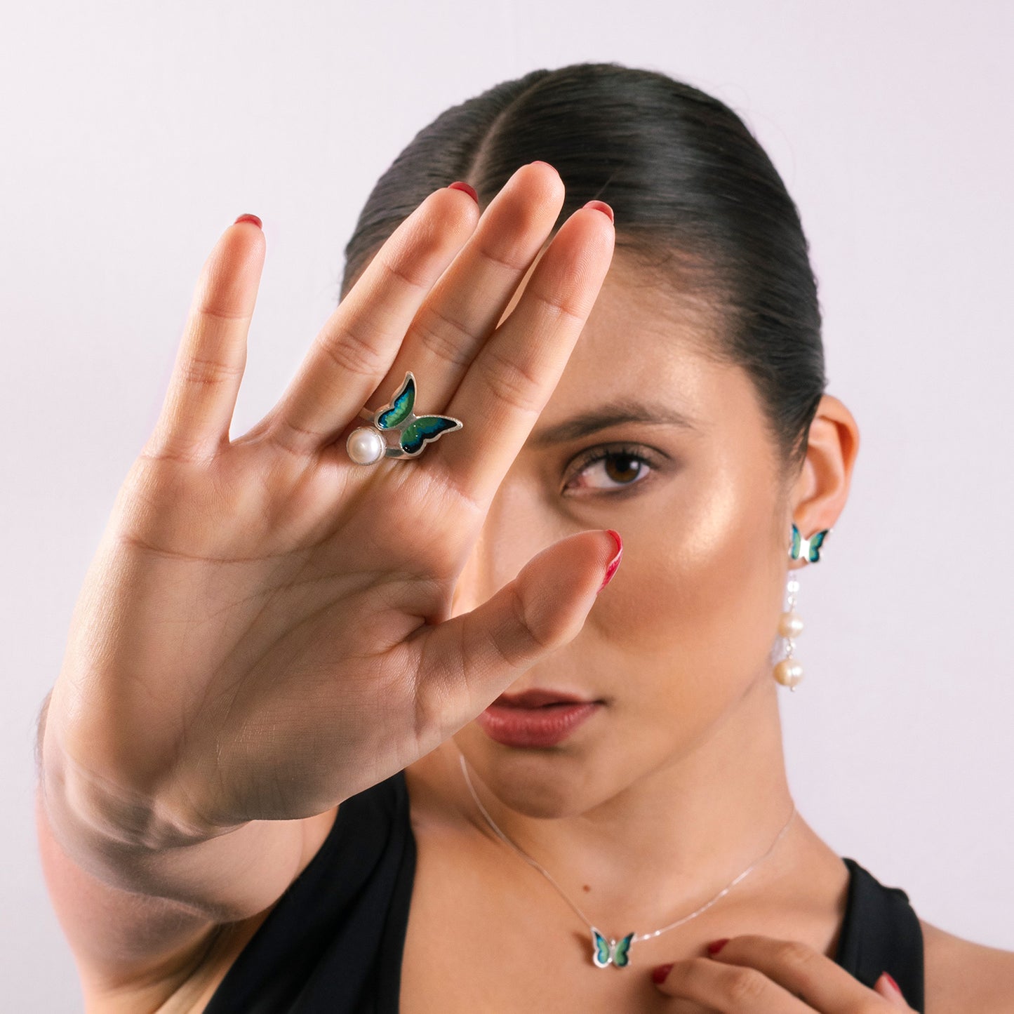 ANILLO MARIPOSA REINA ALEJANDRA