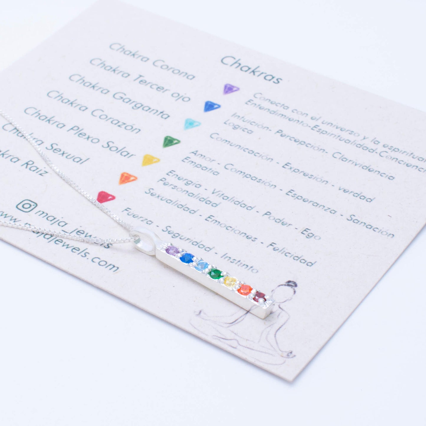 DIJE CHAKRAS ZIRCONES