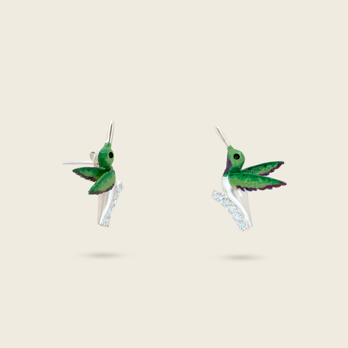 ARETES COLIBRI RUMBITO