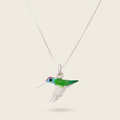 COLLAR COLIBRI ESMERALDA