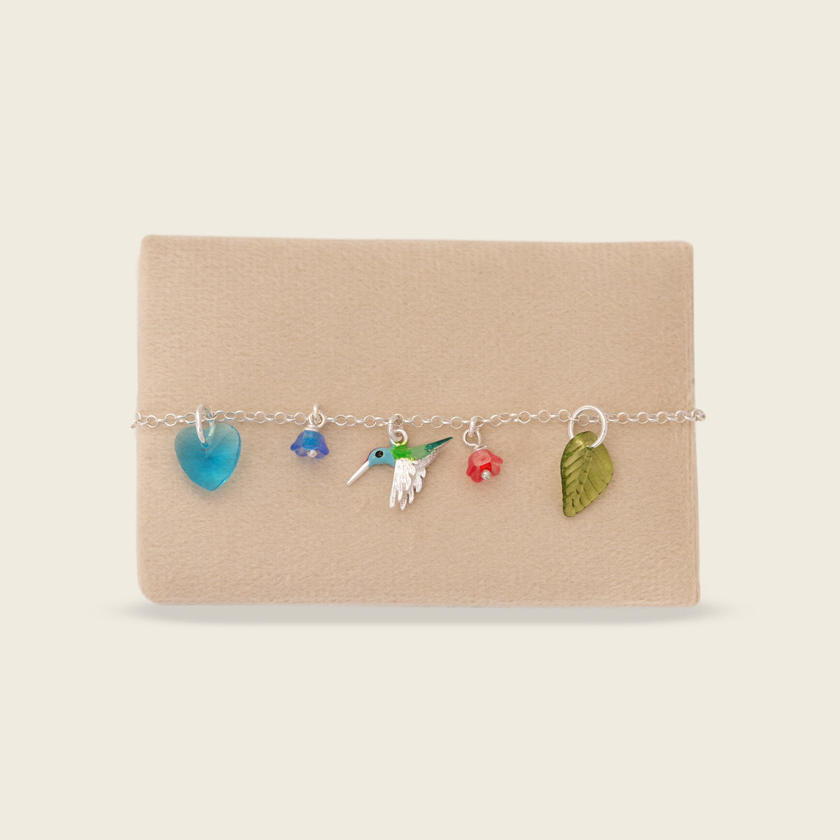 PULSERA COLIBRI ESMERALDA