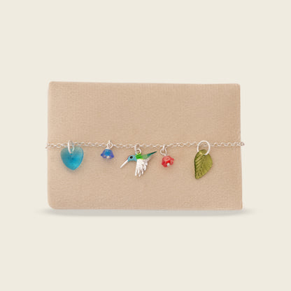 PULSERA COLIBRI ESMERALDA