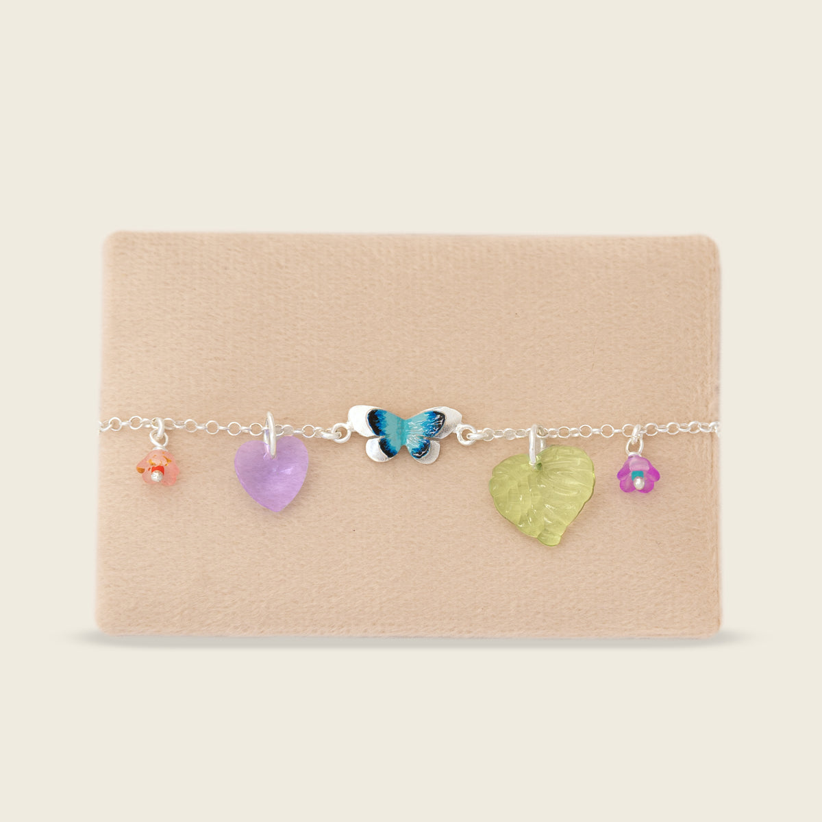 PULSERA MARIPOSA SALTARINA