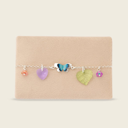 PULSERA MARIPOSA SALTARINA