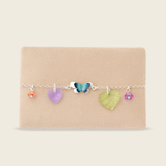PULSERA MARIPOSA SALTARINA