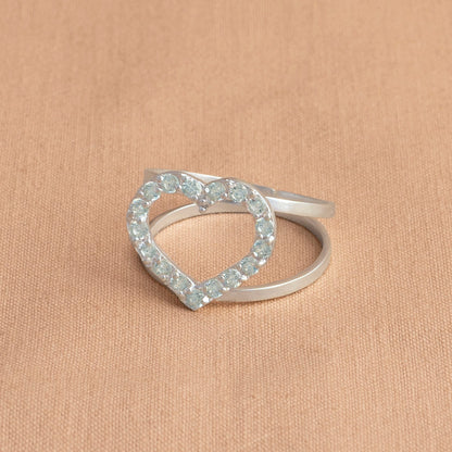 Anillo Corazón Engaste