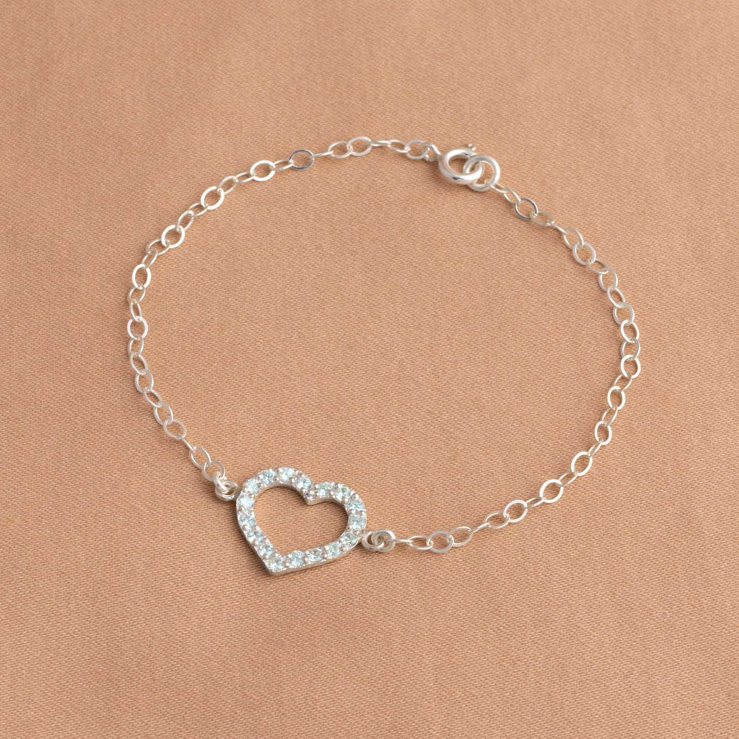 Pulsera Corazón Engaste