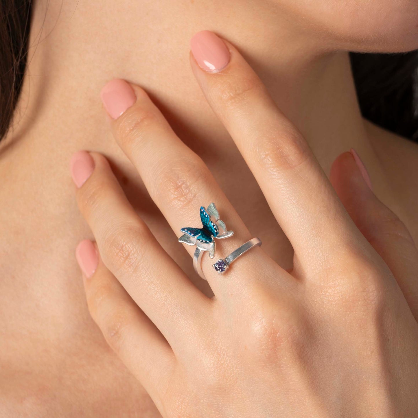 ANILLO MARIPOSA LUMINARIA