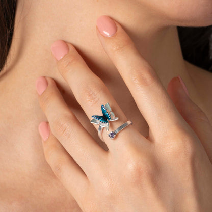 ANILLO MARIPOSA LUMINARIA