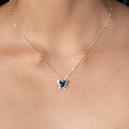 COLLAR MARIPOSA LUMINARIA PEQUEÑA