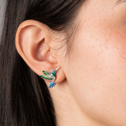 ARETES COLIBRÍ INCA