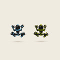 ANDEAN FROG EARRINGS