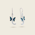 MORPHO LUMINA BUTTERFLY EARRINGS