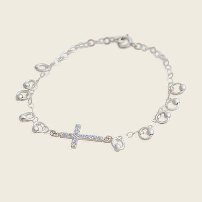 PULSERA DENARIO CRUZ