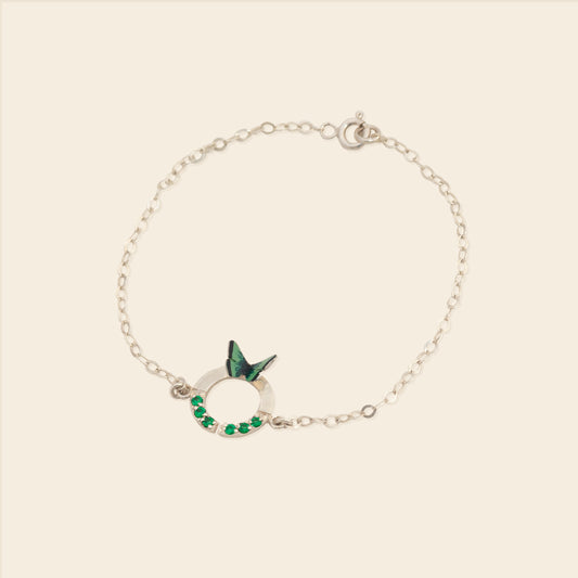 PULSERA HERRADURA MARIPOSA SIERRA NEVADA