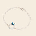 PULSERA HERRADURA DE MARIPOSA MORPHO
