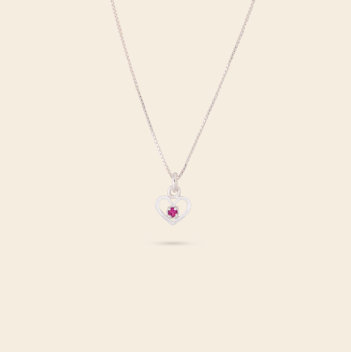 COLLAR CORAZON LATIDO