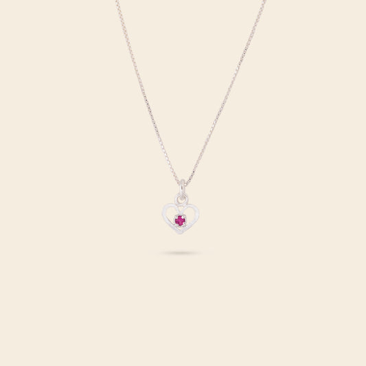 COLLAR CORAZON LATIDO