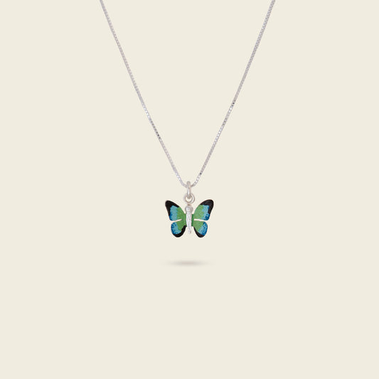 IRIS FOREST BUTTERFLY NECKLACE
