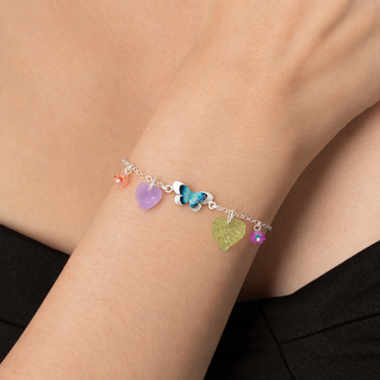 PULSERA MARIPOSA SALTARINA