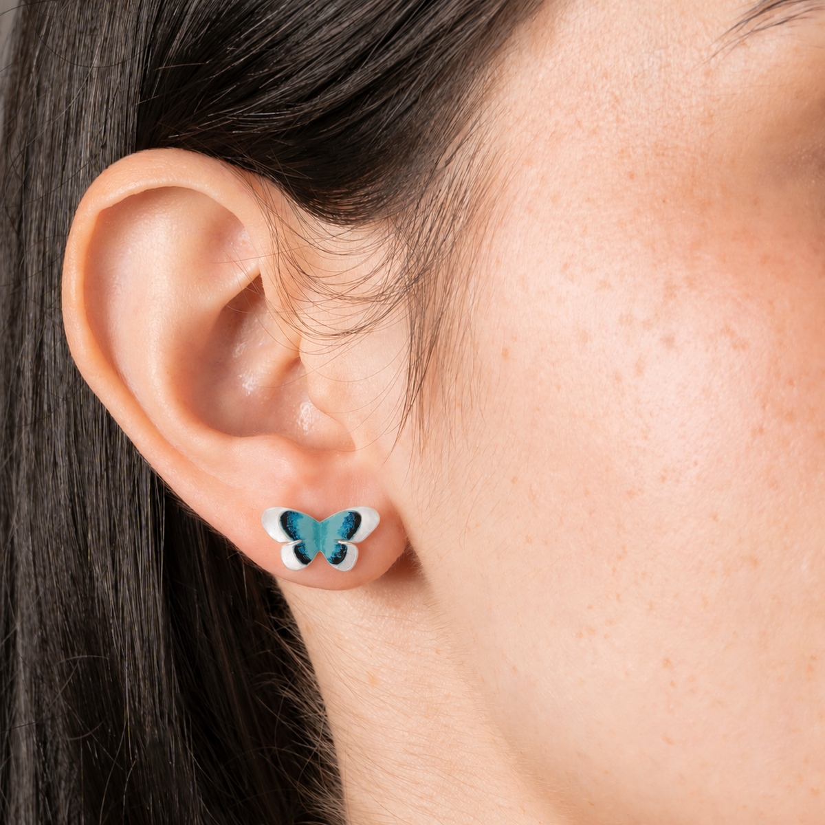 ARETES MARIPOSA SALTARINA