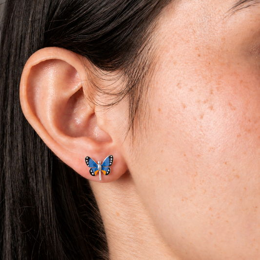ARETES MARIPOSA ZAFIRA
